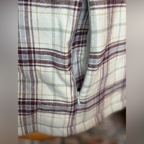 J Jill Brushed Flannel Puffer Vest 4X - Picture 10 of 10